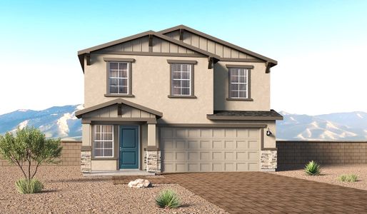 New construction Single-Family house 10397 W Brown Sand St, Marana, AZ 85653 plan Kleindale - C30K - image
