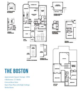 New construction Single-Family house Katy, TX 77493 plan The Boston - image