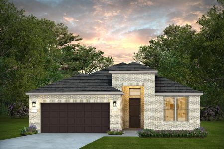 New construction Single-Family house 629 Dayflower Ln, New Braunfels, TX 78132 plan Mystique - image