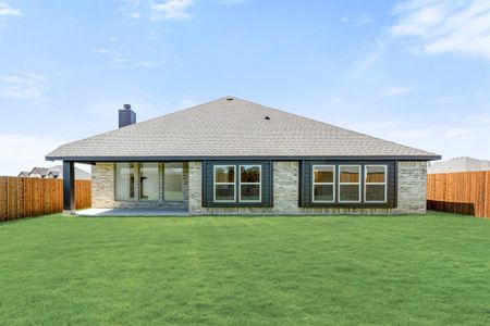 New construction Single-Family house 3758 Brookgreen Ln, Kaufman, TX 75142 plan Caraway - image