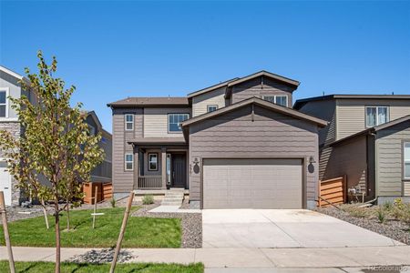 New construction Single-Family house 9961 Wheeling Street, Commerce City, CO 80022 Plan 4034- photo 0