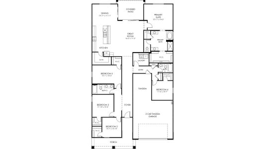 New construction Single-Family house 10827 W Jones Ave, Tolleson, AZ 85353 plan Bailey - image
