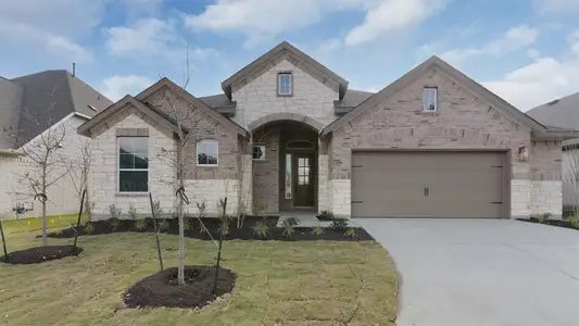 New construction Single-Family house 329 Ridgewell Lp, Georgetown, TX 78633 plan Michelle - image