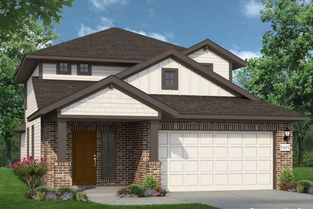 New construction Single-Family house 379 Hickory Hills Dr, Pattison, TX 77423 plan Azalea 2107 - image