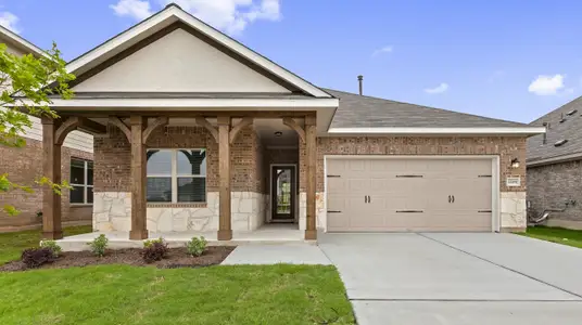 New construction Single-Family house 16305 Angel Josefina Ave, Manor, TX 78653 plan Cambridge - image