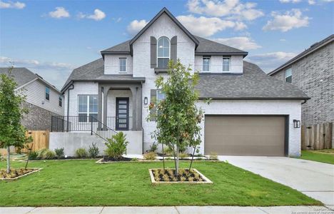 New construction Single-Family house 1648 Allington Park, Bulverde, TX 78163 Yorkshire Plan- photo 0