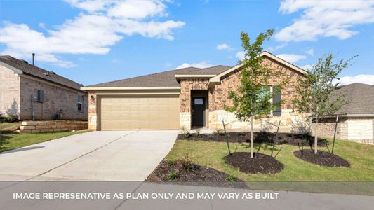 New construction Single-Family house 1917 Marlin Spike Dr, Leander, TX 78641 The Fargo- photo 0