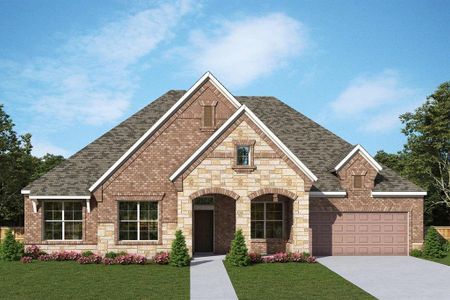 New construction Single-Family house 1612 Ravello Road, Fate, TX 75087 The Bruneau- photo 0