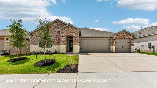 New construction Single-Family house 2140 Ghost Rider Ct, Leander, TX 78641 plan The Hudson - image