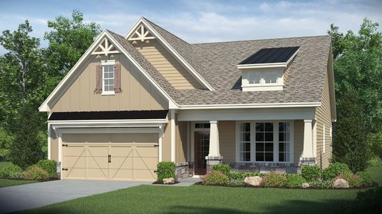 New construction Single-Family house 186 Hickory Bluffs Pkwy, Canton, GA 30114 Camden- photo 0