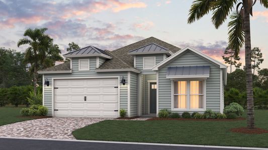 New construction Single-Family house 391 Grand Beacon Dr, Jacksonville, FL 32218 plan Lantana - image