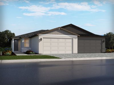 New construction Duplex house 104 Foresthaven St, Ormond Beach, FL 32174 plan Everett - image