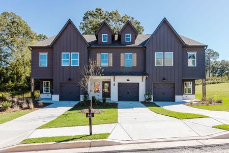 New construction Townhouse house 23 Fausett Lane, Dawsonville, GA 30534 - photo 0