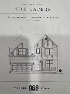 New construction Single-Family house 3894 Watson View Dr, Awendaw, SC 29429 Capers - Watson View At Copahee Sound- photo 0