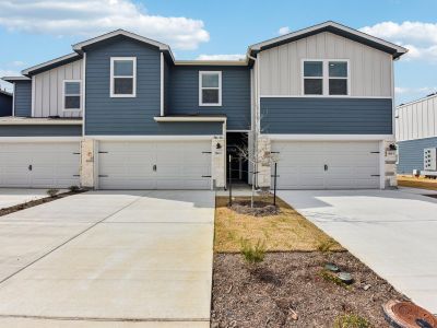 New construction Townhouse house 164 Cinnabar Ln, Unit 2, Kyle, TX 78640 plan The Waterloo (175) - image