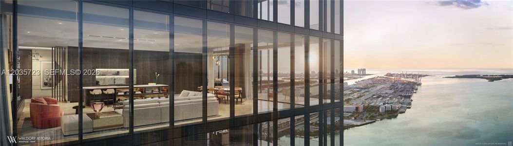 New construction Condo house 300 Biscayne Blvd, Unit 8004, Miami, FL 33132 - image