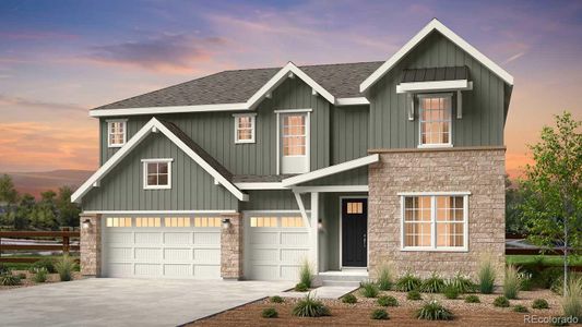 New construction Single-Family house 5629 Farrier Point, Castle Rock, CO 80104 Copper- photo 0