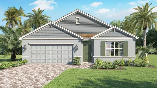 New construction Single-Family house 9157 Venetian Sq, Vero Beach, FL 32966 plan Cali - image