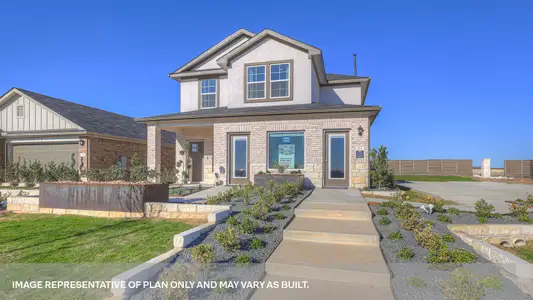 New construction Single-Family house 137 Raymondville Path, San Marcos, TX 78666 plan The Hanna - image