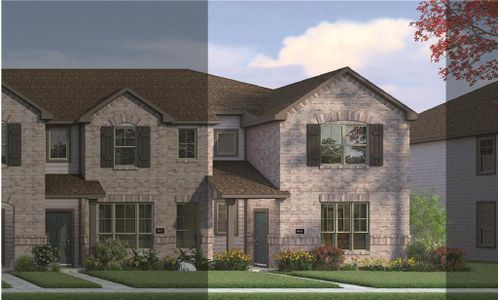 New construction Townhouse house 2226 Memory Oaks Drive, Tomball, TX 77375 Bowie 6A3 A- photo 0