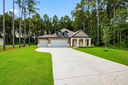 New construction Single-Family house 1355 Coastal Dr, Dayton, TX 77535 plan Carlsbad - image