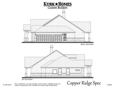New construction Single-Family house 12027 Water Oak Dr, Magnolia, TX 77354 plan The Copper Ridge - image