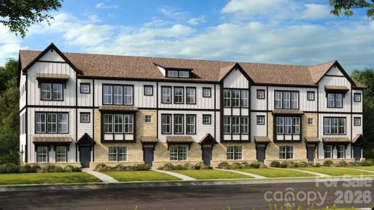New construction Townhouse house 1836 Alexander Village Main Dr, Charlotte, NC 28262 - image