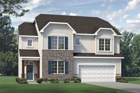 New construction Single-Family house 175 Marlborough, Homesite 404, Raeford, NC 28376 - image