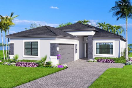 New construction Single-Family house 12320 Sw Calm Pointe Ct, Port St. Lucie, FL 34987 plan Costa II - image