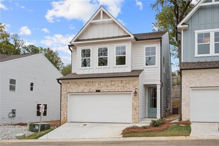 New construction Single-Family house 698 Smokey Quartz Way, Kennesaw, GA 30144 The Marion B- photo 0