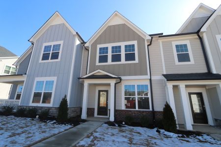 New construction Townhouse house 3191 Mission Olive Pl, New Hill, NC 27562 Hazelnut - Townhome Series- photo 64 64