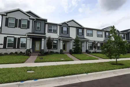 New construction Townhouse house 1356 Lumpini St, St. Cloud, FL 34771 plan Rutland - Townhome Series - image