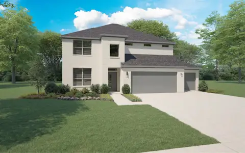 New construction Single-Family house 3800 High Valley Dr, McKinney, TX 75071 plan Wimbledon | 3-Car Garage - Trophy Series | 60' Lots 3-car - image