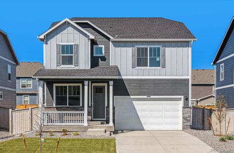 New construction Single-Family house 18275 Prince Hill Cir, Parker, CO 80134 HOLCOMBE- photo 0 0