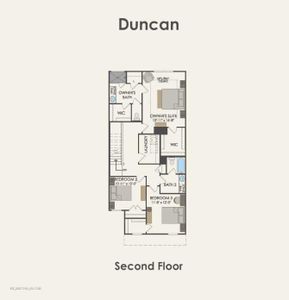 Pulte Homes, Duncan floor plan