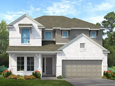 New construction Single-Family house 410 Rugged Rock Ln, New Caney, TX 77357 plan MacAlister - image