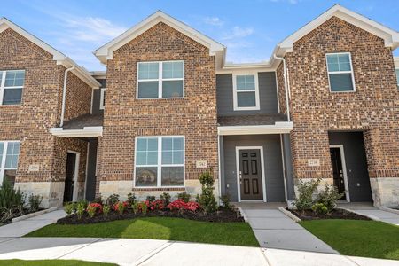 New construction Townhouse house 2742 Mariposa Creek Dr, Rosharon, TX 77583 Travis 5B4 A- photo 0