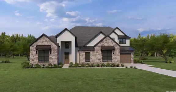 New construction Single-Family house 8131 Swift Bear, San Antonio, TX 78266 plan Trinity - image
