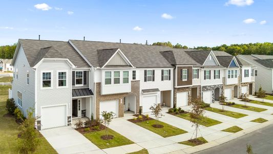 New construction Townhouse house 164 Hyacinth Lane, Angier, NC 27501 Litchfield- photo 0