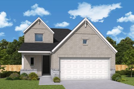 New construction Single-Family house 27210 Scarlet Paint Brush Dr, Hockley, TX 77447 plan The Killeen - image