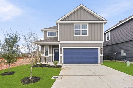New construction Single-Family house 13640 Helton Pass, St. Hedwig, TX 78152 plan The Wisteria - image