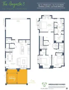 New construction Townhouse house 2872 Enfield, The Colony, TX 75056 - image