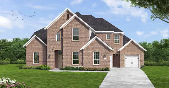 New construction Single-Family house 120 Clancy Dr, Liberty Hill, TX 78641 plan Kaufman - image