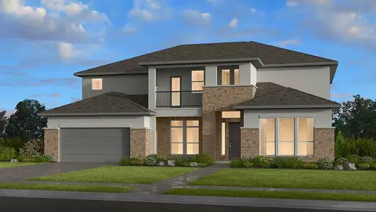 New construction Single-Family house 2304 Vittoria Vw, Leander, TX 78641 plan Calypso - image