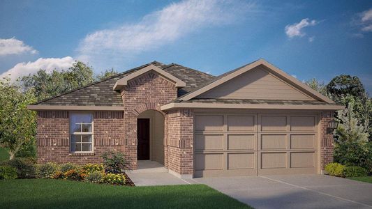 New construction Single-Family house 1616 Tin Roof Rd, Krum, TX 76249 plan Baxter - image