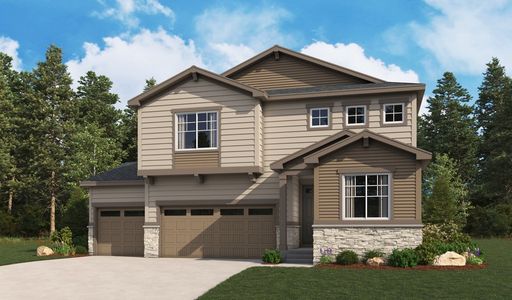 New construction Single-Family house 10259 Kingsbury Dr, Peyton, CO 80831 plan Moonstone - image
