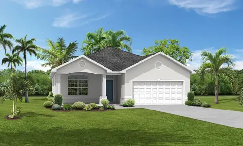 New construction Single-Family house 25 Matanzas Cove Dr, Palm Coast, FL 32137 plan Charlotte II - image