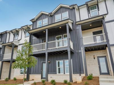 New construction Townhouse house 6050 Molo Ln, Cumming, GA 30041 plan Leighton - image