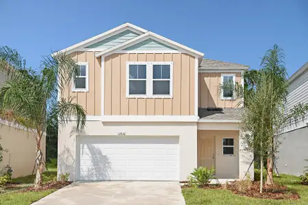 New construction Single-Family house 1723 Vanilla St, Haines City, FL 33844 plan Indigo - image
