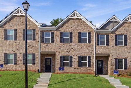 New construction Townhouse house 3635 Parkway James Dr, Snellville, GA 30039 plan Avalon - image